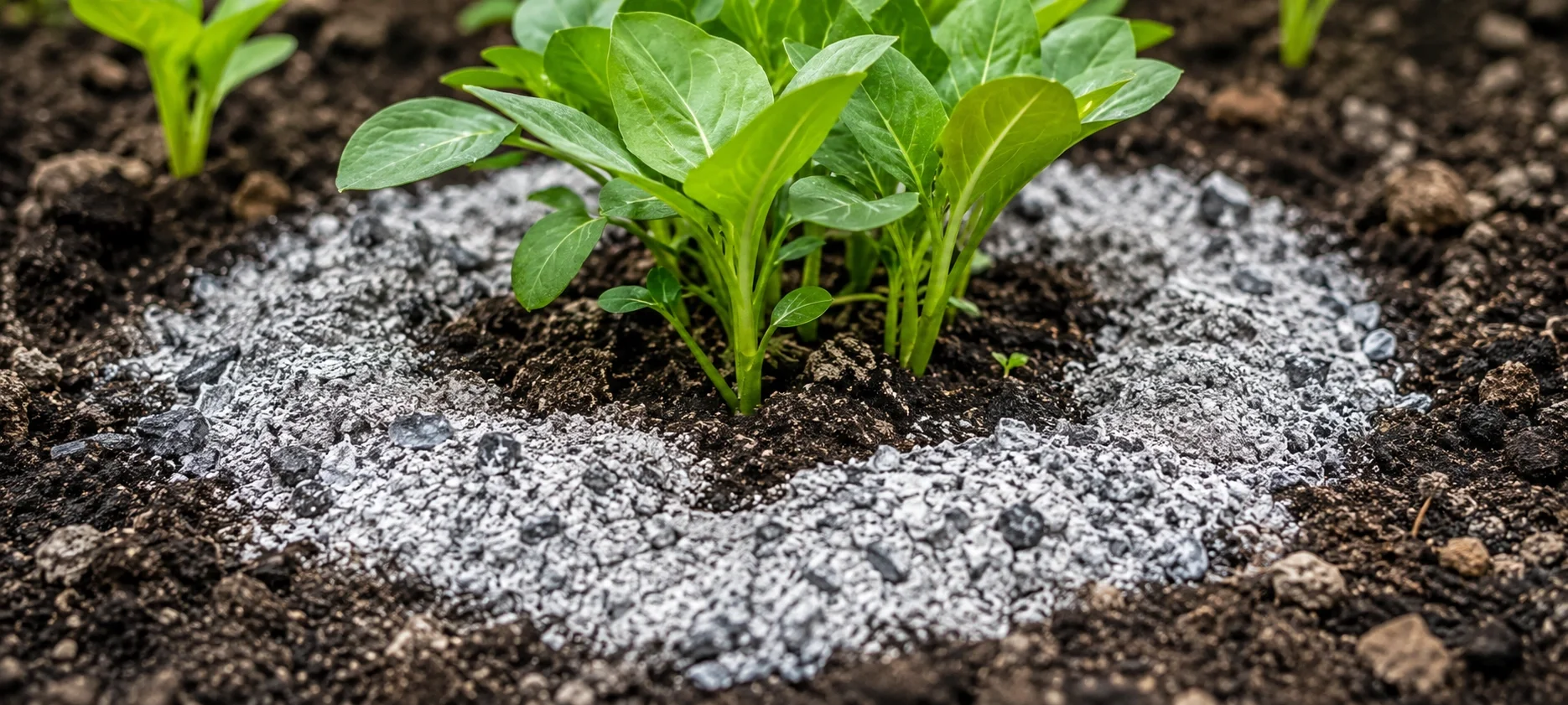 Using wood ash for pest control in garden