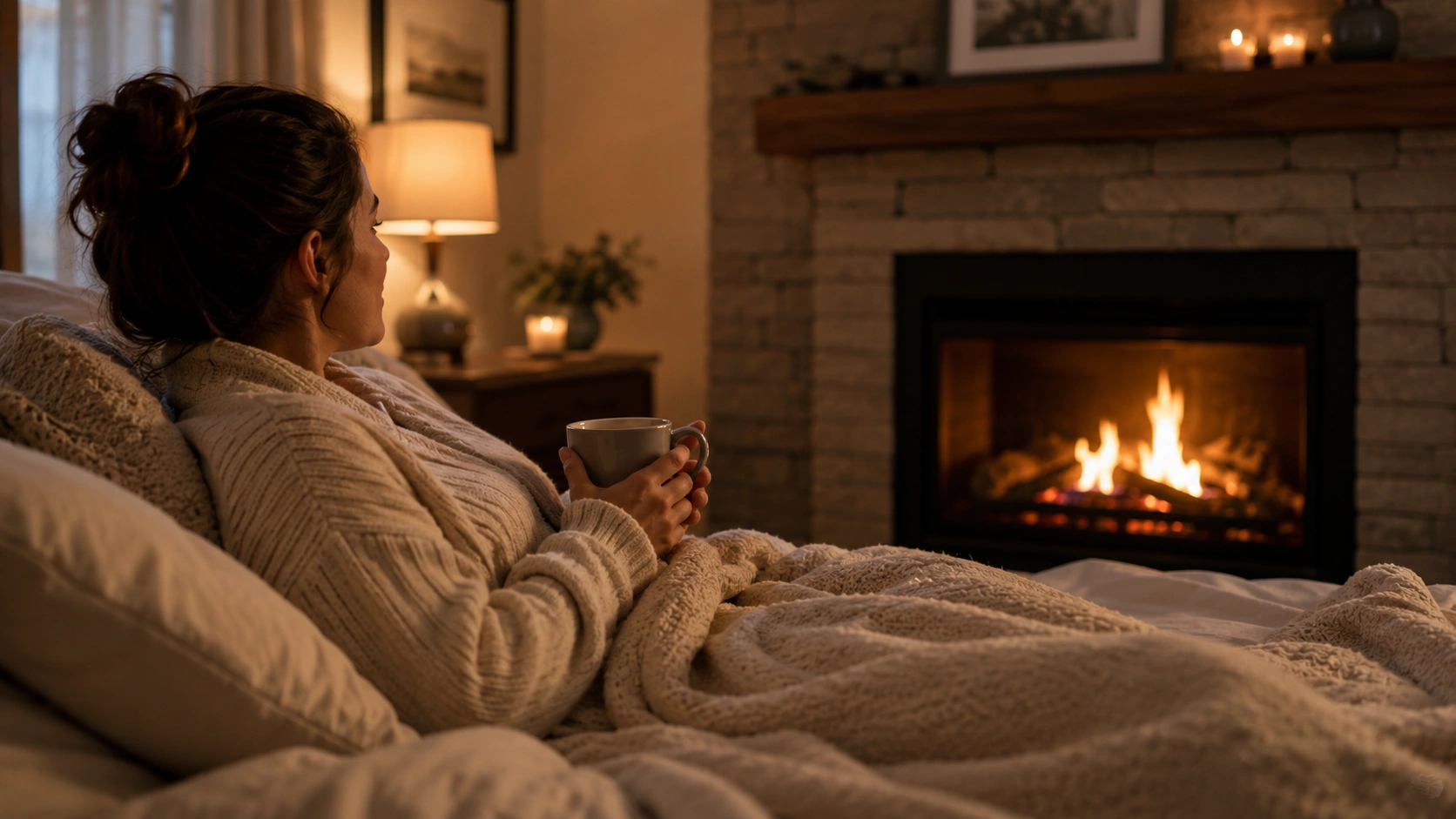 Benefits of Bedroom Fireplaces - Warmth and Relaxation