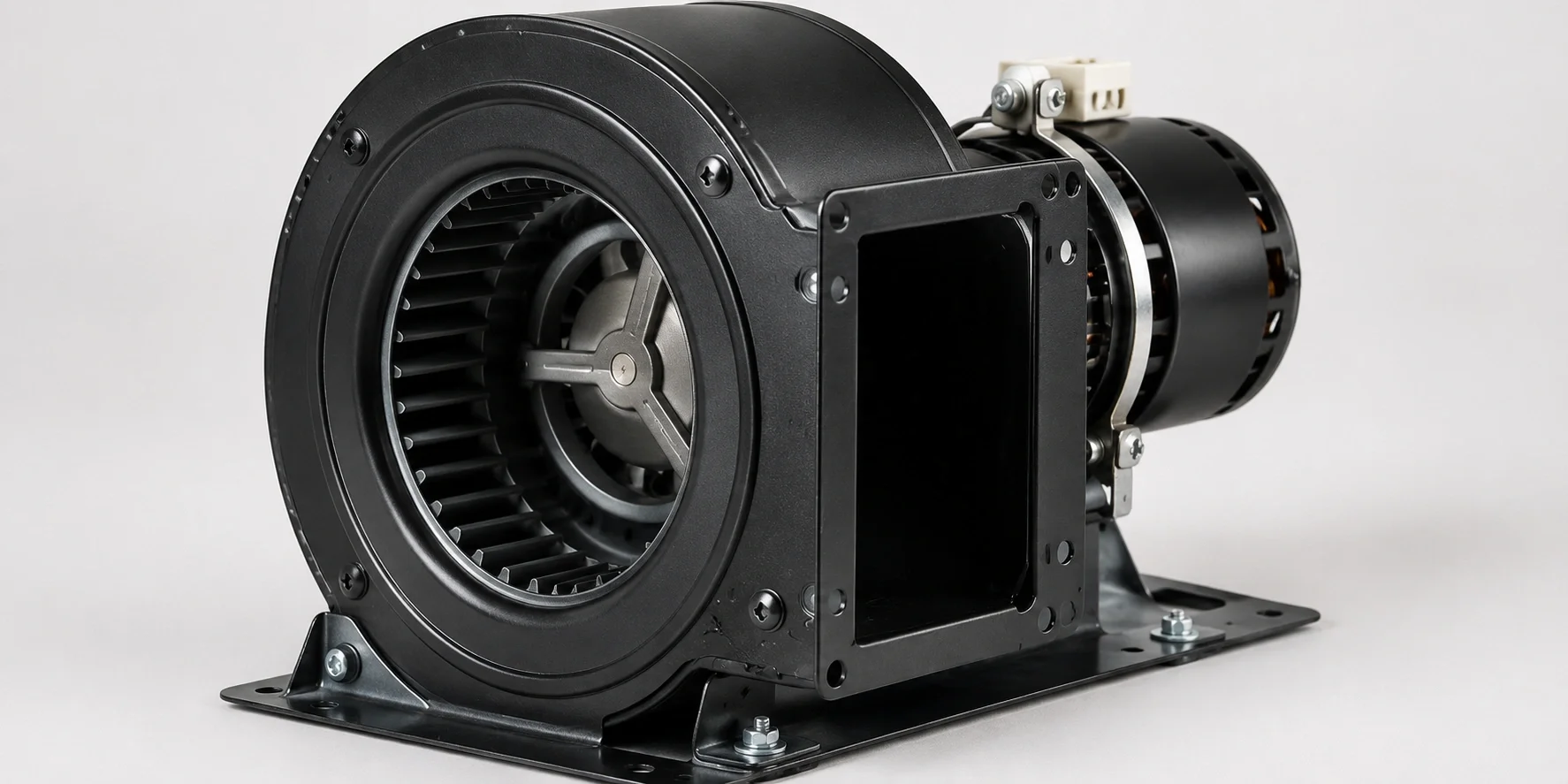 Centrifugal fireplace blower