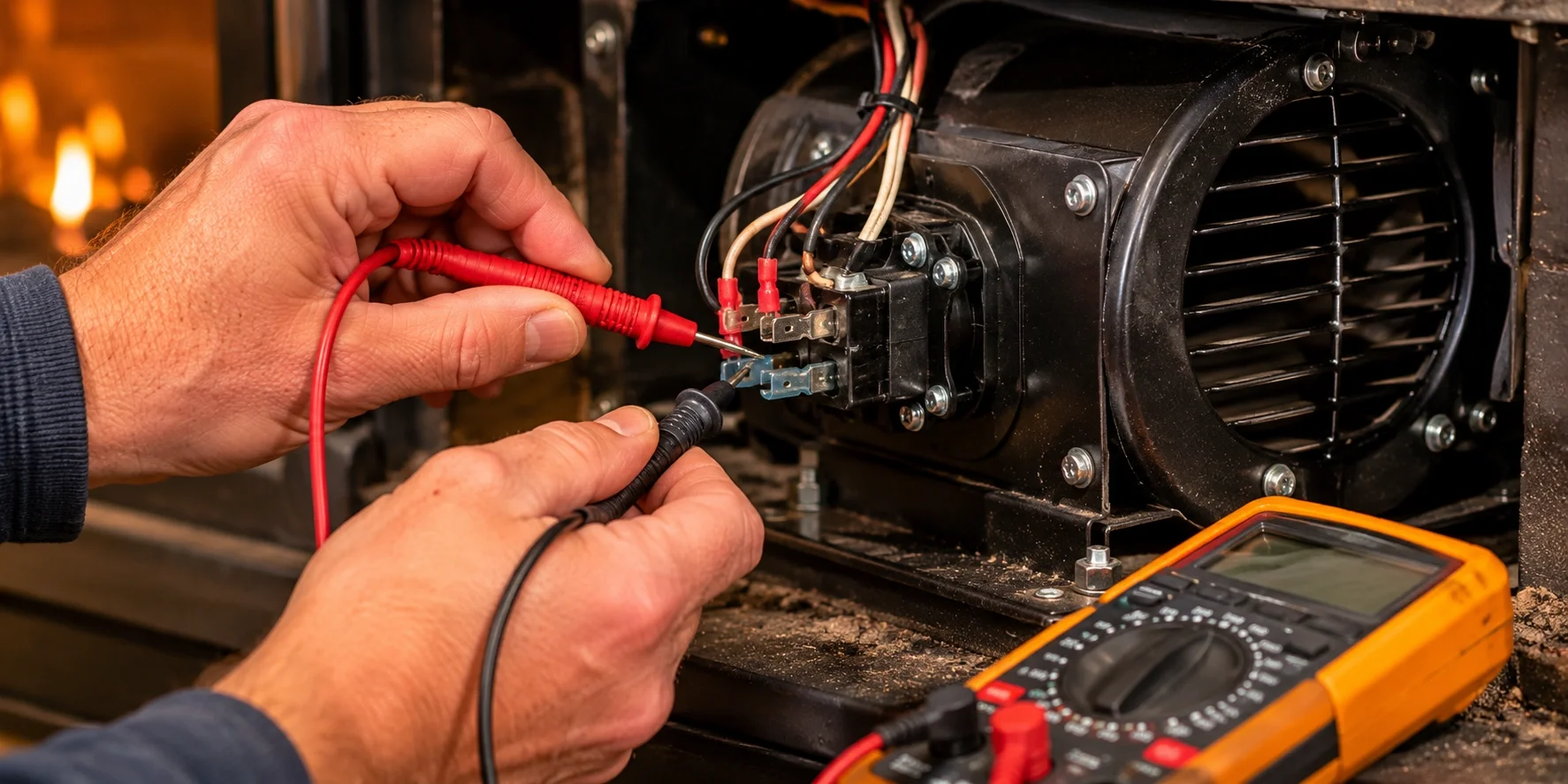 Troubleshooting fireplace blower issues