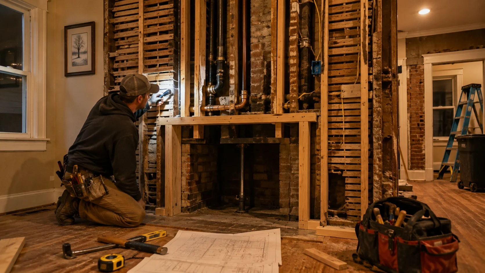Common challenges encountered during fireplace installation