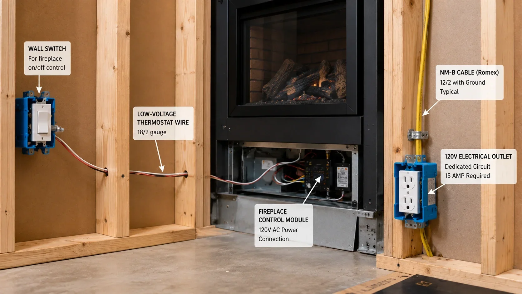 Gas Fireplace Installation Requirements: Complete Guide