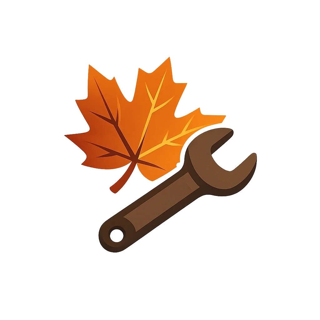 Autumn leaf icon