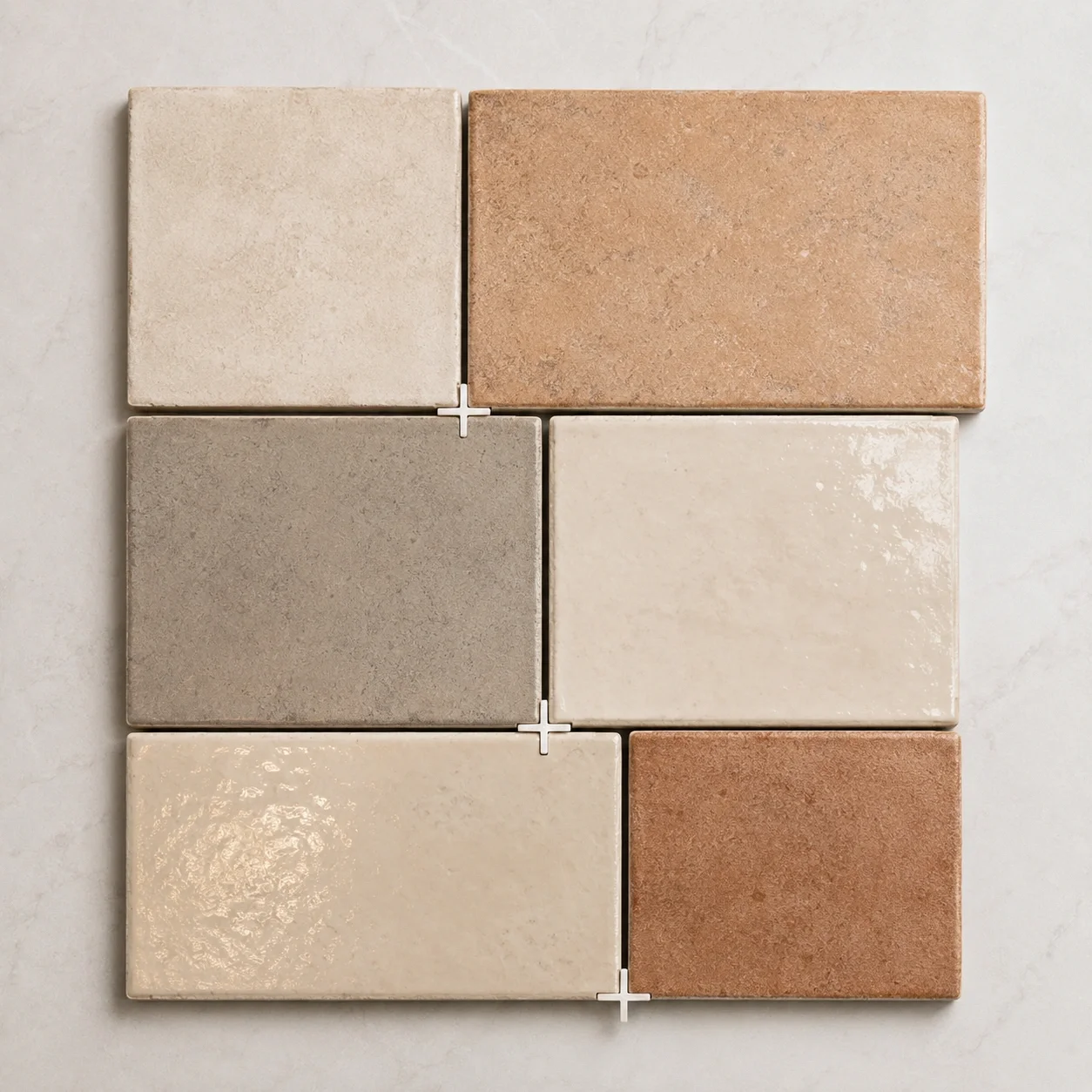 Ceramic tile for DIY fireplace hearth