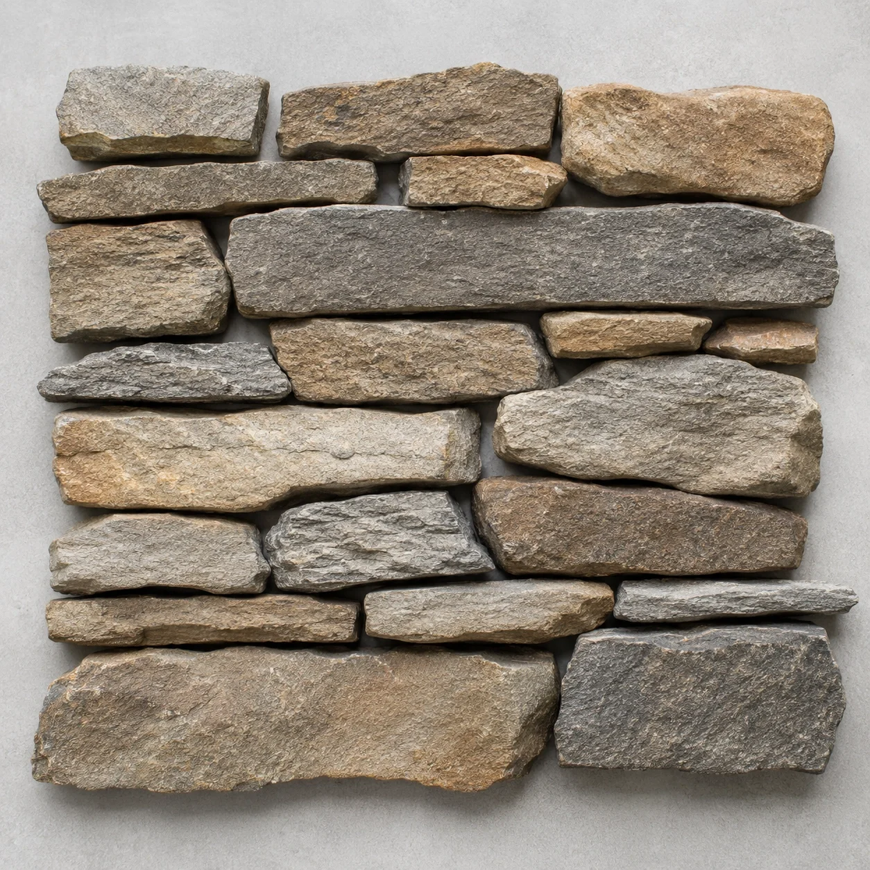 Stone material for DIY fireplace