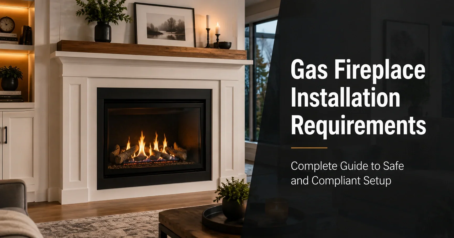 Gas Fireplace Installation Requirements: Complete Guide