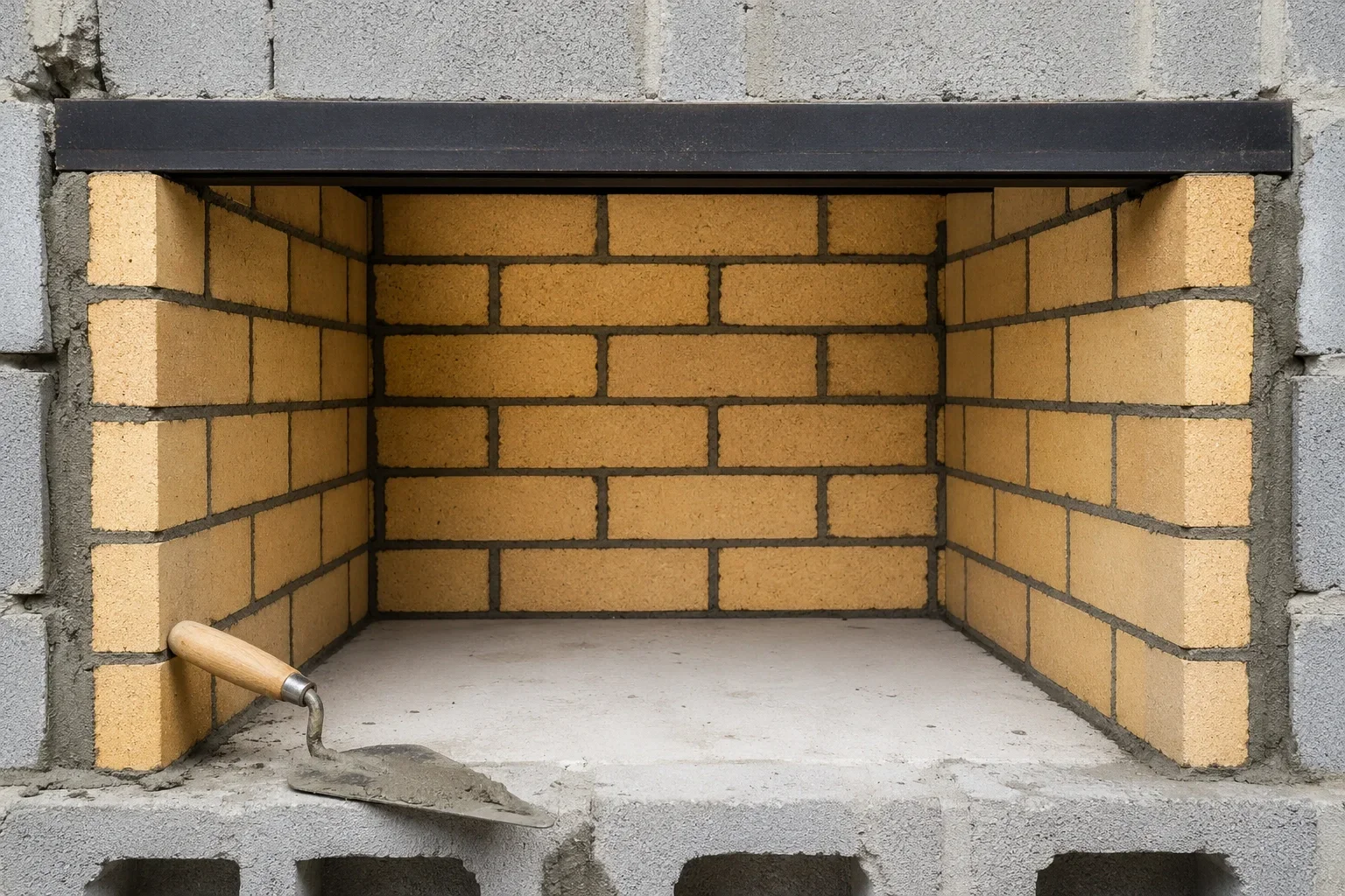 Firebox Opening DIY Outdoor Fireplace: Complete Building Guide with Plans