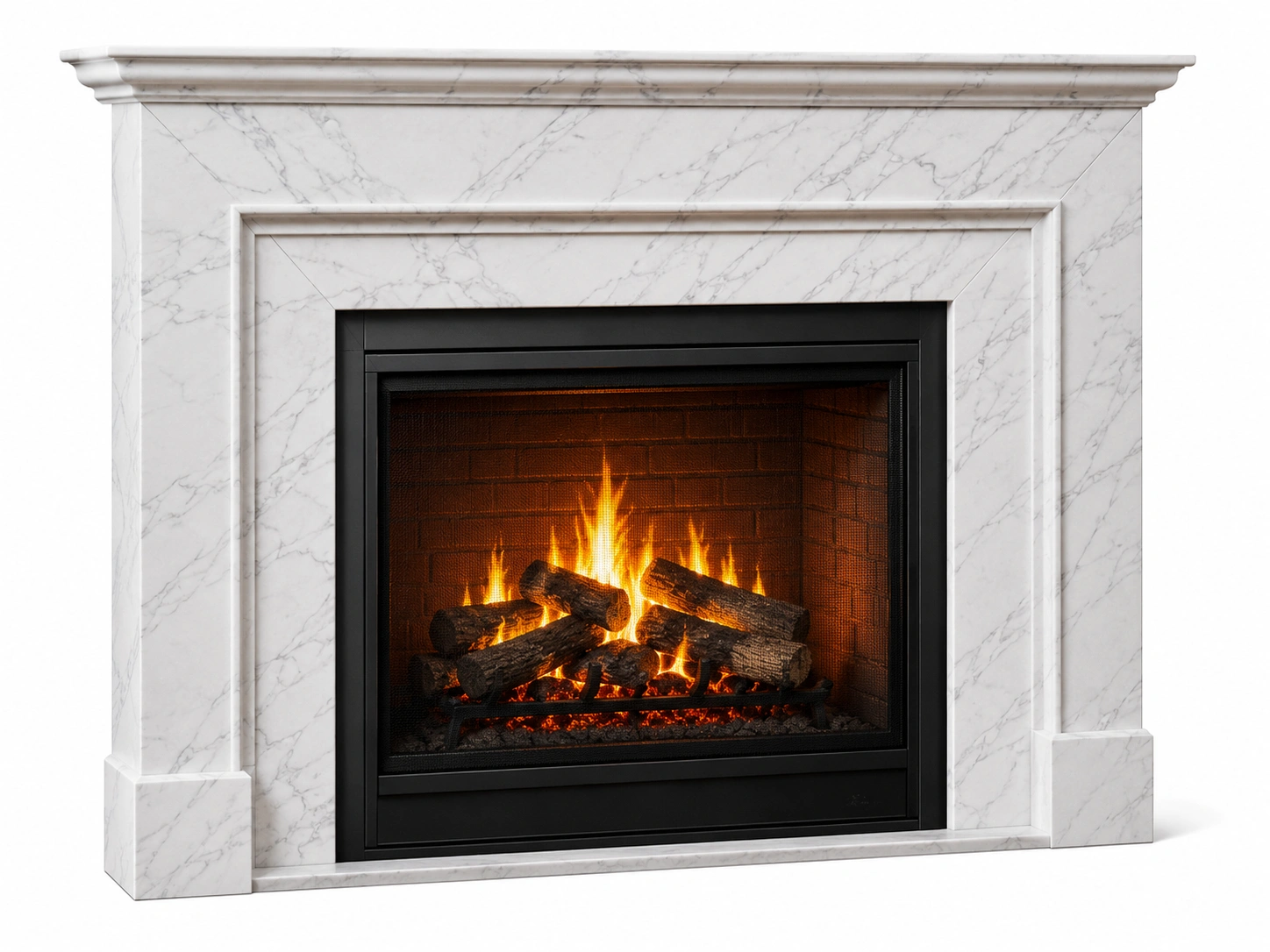 Fireplace surround panels